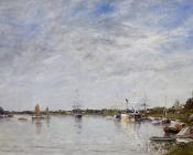 尤金 布丹 : Boat Construction Docks at Lormont